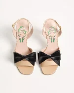 Valentino Bowow Sandal In Kidskin 95Mm - Image 5